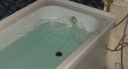 Установкой акрилового вкладыша | Ашукино